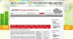Desktop Screenshot of portalkralupynadvltavou.cz